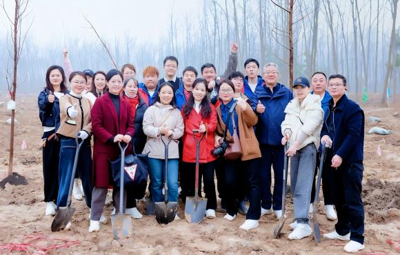 扶殘助困顯擔當 植樹添綠護家園——中節能國禎植樹護綠在行